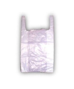 LEOPARD LARGE WHITE CARRIER BAG (1X2000)