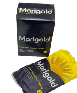 MARIGOLD YELLOW GLOVES LARGE (6PAIRS)