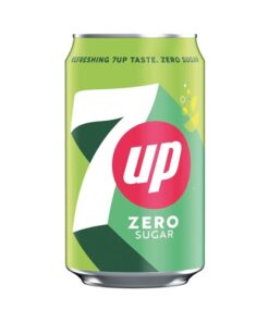CANS 7UP FREE 24X330ML
