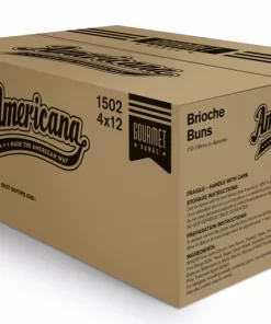 BRIOCHE BUNS 4.5INCH AMERICANA (48PCS)
