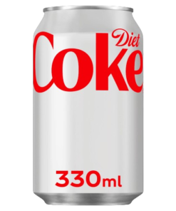CANS DIET COKE GB (24X330ML)