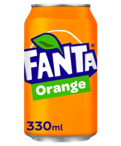 CANS FANTA ORANGE (24X330ML)