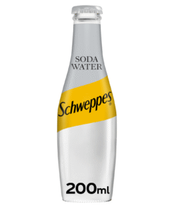 SCHWEPPES SODA WATER GLASS (24X200ML)