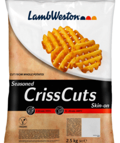 LW SEASONED CRISSCUTS FRIES (4X2.5KG)
