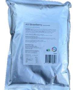 AQ POWDER STRAWBERRY FLAVOURED (1KG)