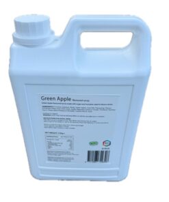 GREEN APPLE FLAVOURED SYRUP 2.5KG