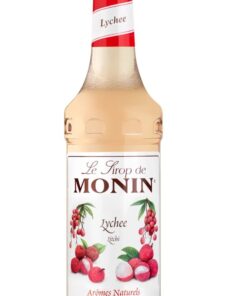 MONIN LYCHEE SYRUP BOTTLE (70CL)
