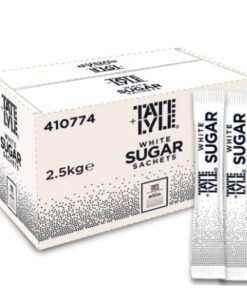 T&L WHITE SUGAR SACHETS (1000) 2.5KG