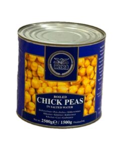 HEERA BOILED CHICK PEAS TIN (6X2.5KG)